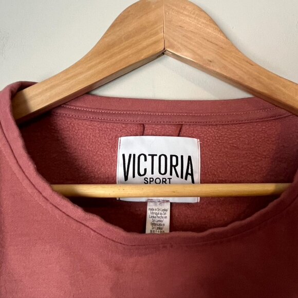 victora secret sport scoop neck pullover athlesiure wear sweater - Picture 6 of 9